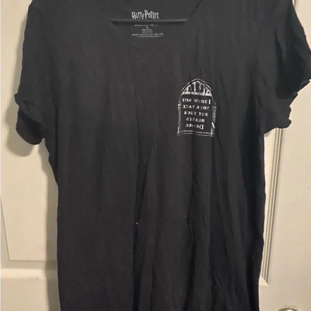 Harry Potter Black Short Sleeve Tee